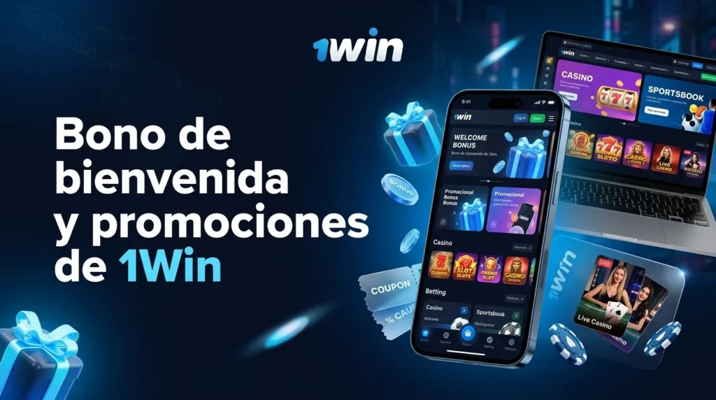 Bono de bienvenida y promociones de 1Win para nuevos jugadores en Latinoamérica